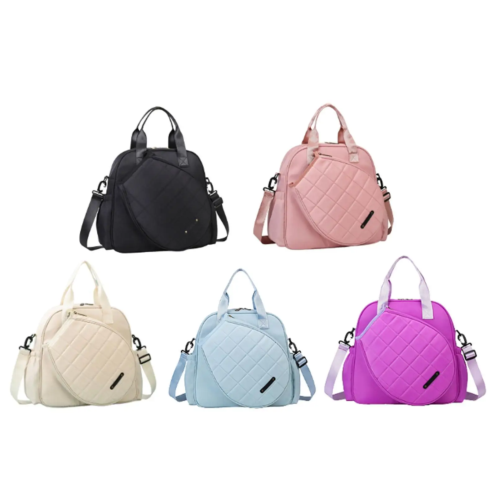 Sport Bag for Tennis and Badminton Large Portable Tote Shoulder Bag for Adults Gym Use