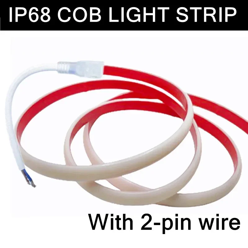 Description Picture 3 of itemCOB LED Strip Light CRI90 Flexible LED Tape 320LEDs/M IP68 Waterproof Silicone Tube DC24V High Density Liner LED Strip Lamp