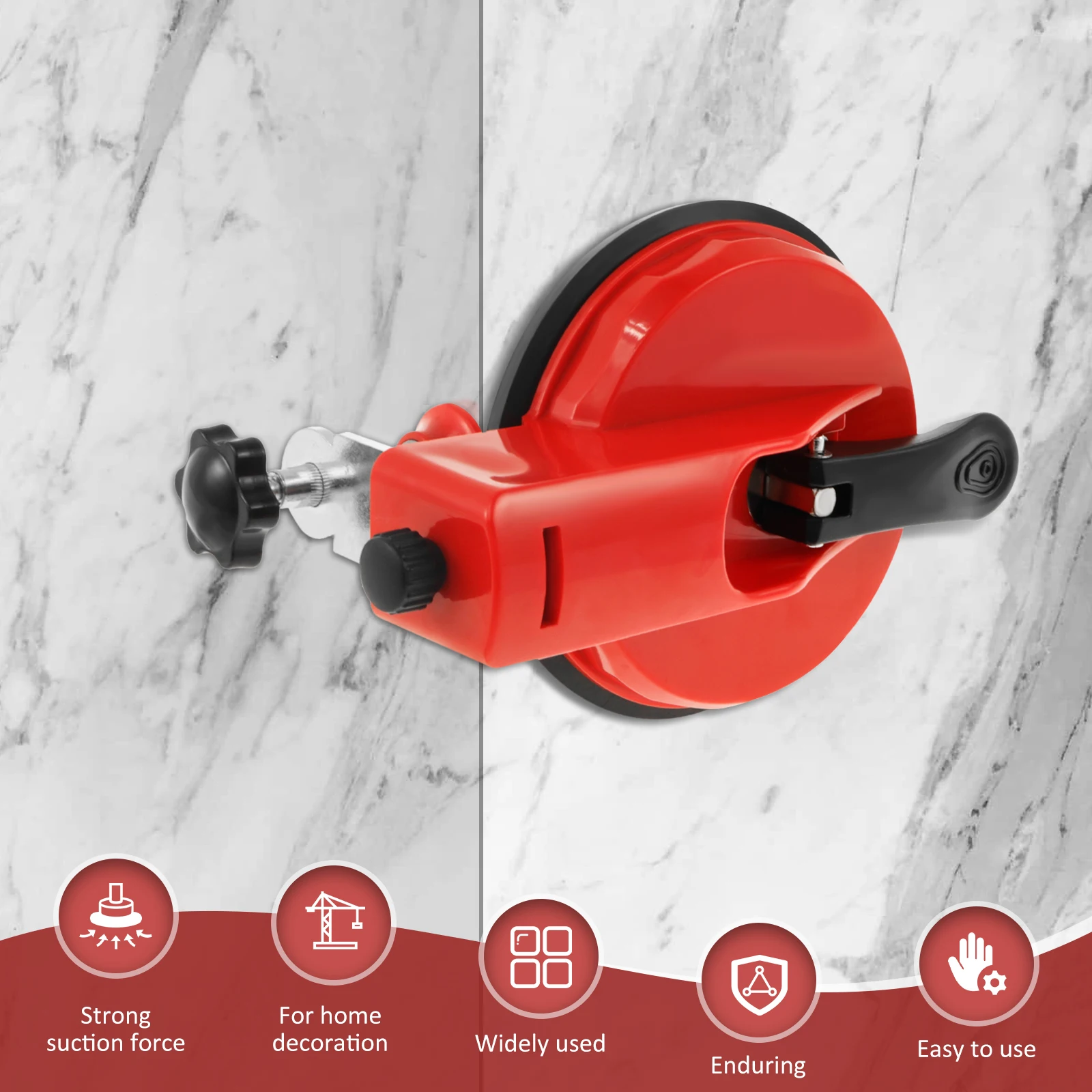 Stable Suction Cup Marble Leveling Splicer Versatile Ceramic Tile Tightening Tools Fit Solid Wall Tile Leveler for Wall Tiles