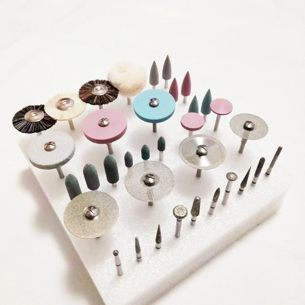 35PcsBoxDentalLabPolishingKitCeramicPorcelainGrindingDentist