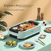 Electric Grill Smokeless Constant Temperature Adjustable Temperature Uniform Heat Removable Electric Grill for Home Cooking 5