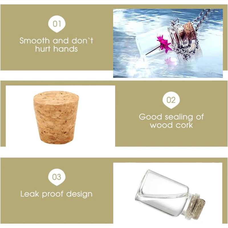0.5-5ml mini glass wishing bottle with cork transparent blessing gift cure lucky drift empty small jar decoration 10-50pcs for glass bottles,mini glass bottles