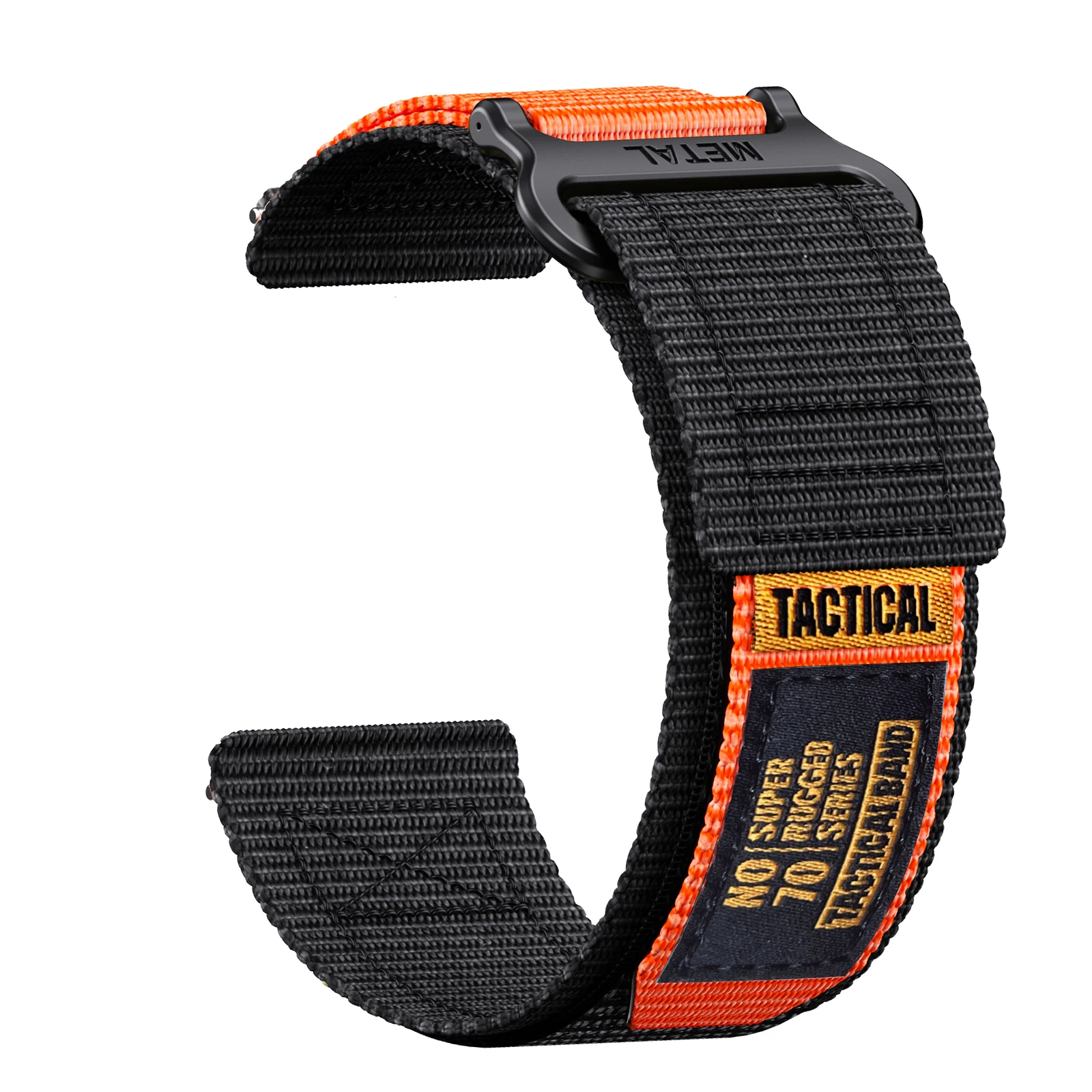 Universal 20mm Quick Release Velcro Nylon Watch Band
