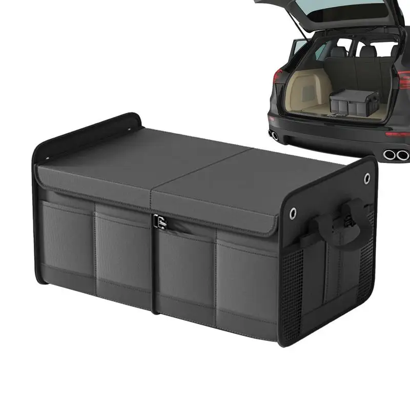 

Auto Car Trunk Organizer Car Trunk Organizer Foldable Storage Durable Multi Storage Tool Auto Box Portable Foldable