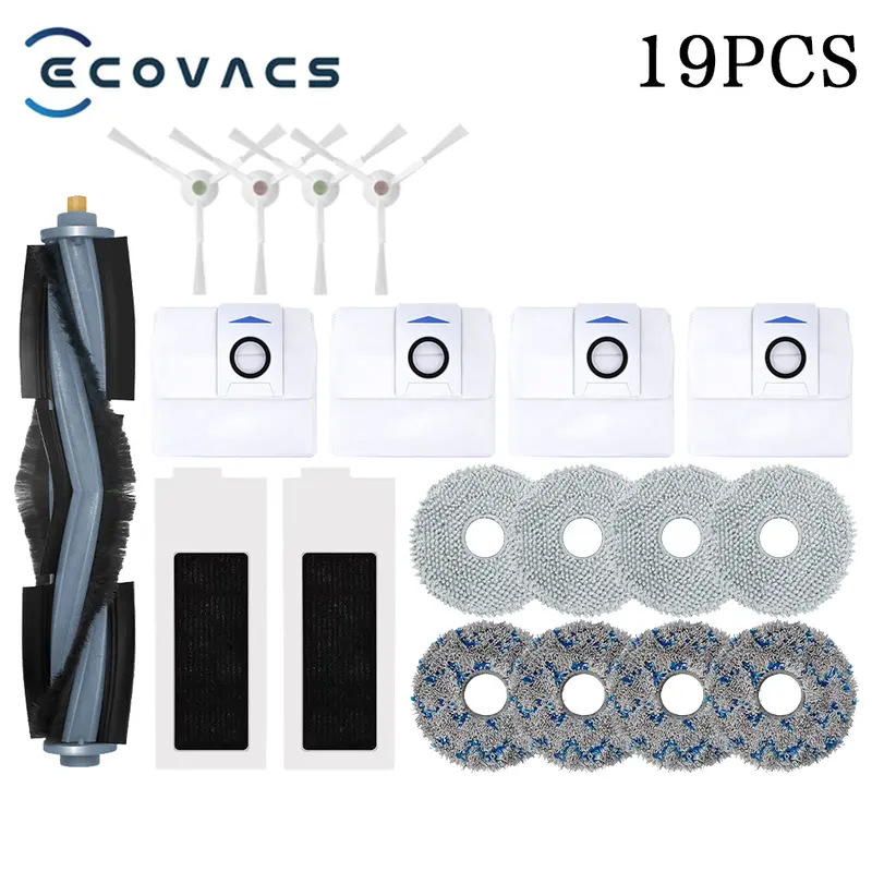 Ecovacs Deebot T20 OMNI/T20/T20e/T20 Pro Accessories Main Side Brush Mop Cloth HEPA Filter Dust Bag Replacement Spare Parts - Image 7