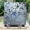Natural Crystal Slab Maecasite Agate Stones Section Gemstone Meditation Room Home Decoration Geode Witchcraft Feng Shui +Stand 2