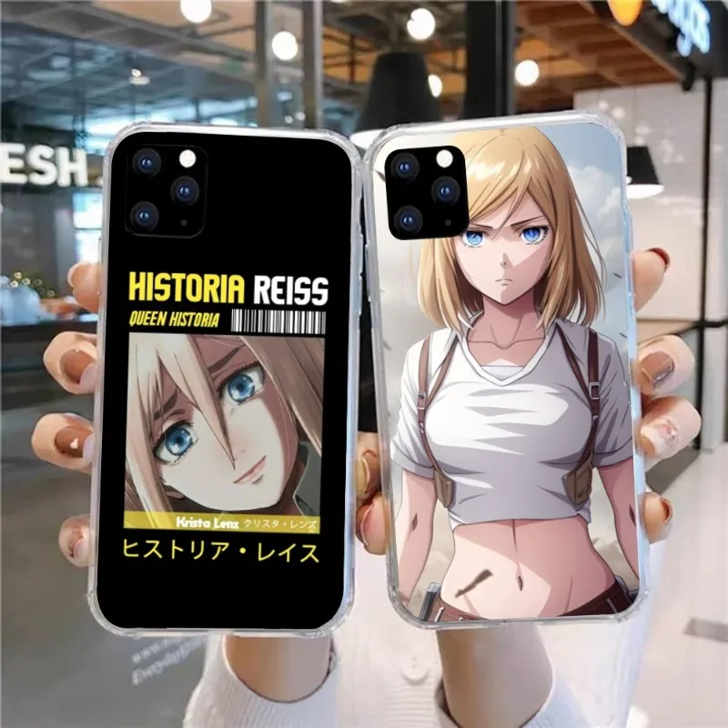 Custodia Per Cellulare Aot Historia Reiss Per Huawei P50 P40 P30 Pro Mate 40 30 Pro Nova 8 8I Y7P Honor Cover Trasparente Per Telefono Funda