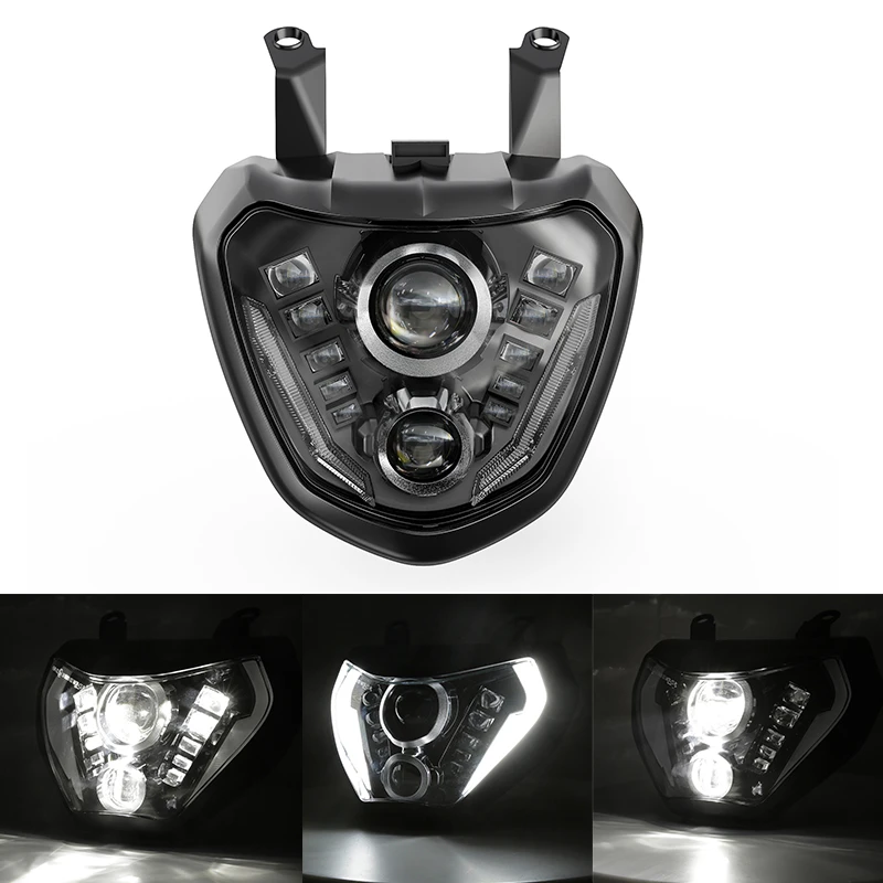 CO LIGHT Motorrad LED Nebelscheinwerfer 70W - 7 Beleuchtungsmodi Mit 21000 LM