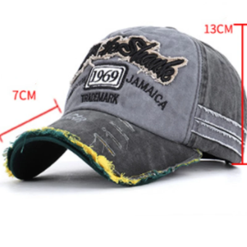 Embroidered 1969 Vintage Baseball Cap Washed Distressed Cotton Dad Hat Cotton Cap Outdoor Sports Hat Trucker Hat Snapback Hat 2