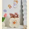 Cute Cartoon Round Pencil Holder Office Desk Pen Pot Cup Case Container Organiser Durable Pencil Case 6
