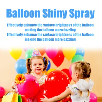 Balloons Polishing Spray High Gloss Balloon Brightener Prevent Oxidizing Fading Polishes Restores Wedding Shiny Balloons Mist 6