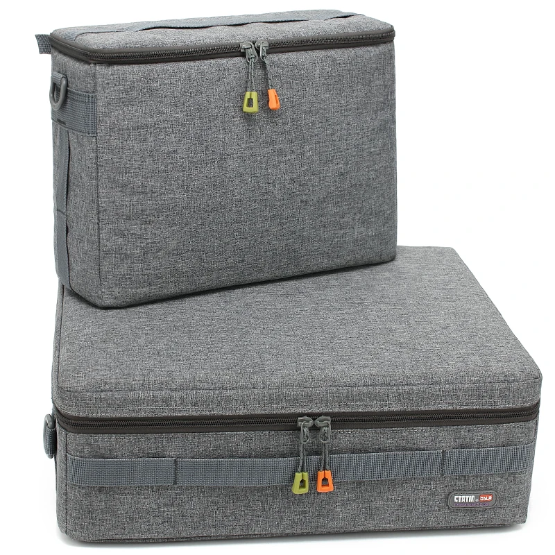 DSLR Camera Bag Shoulder 17-20' Trolley Case Slr Insert Bags Armor Shockproof Compression Resistant Photography Lens Accessories