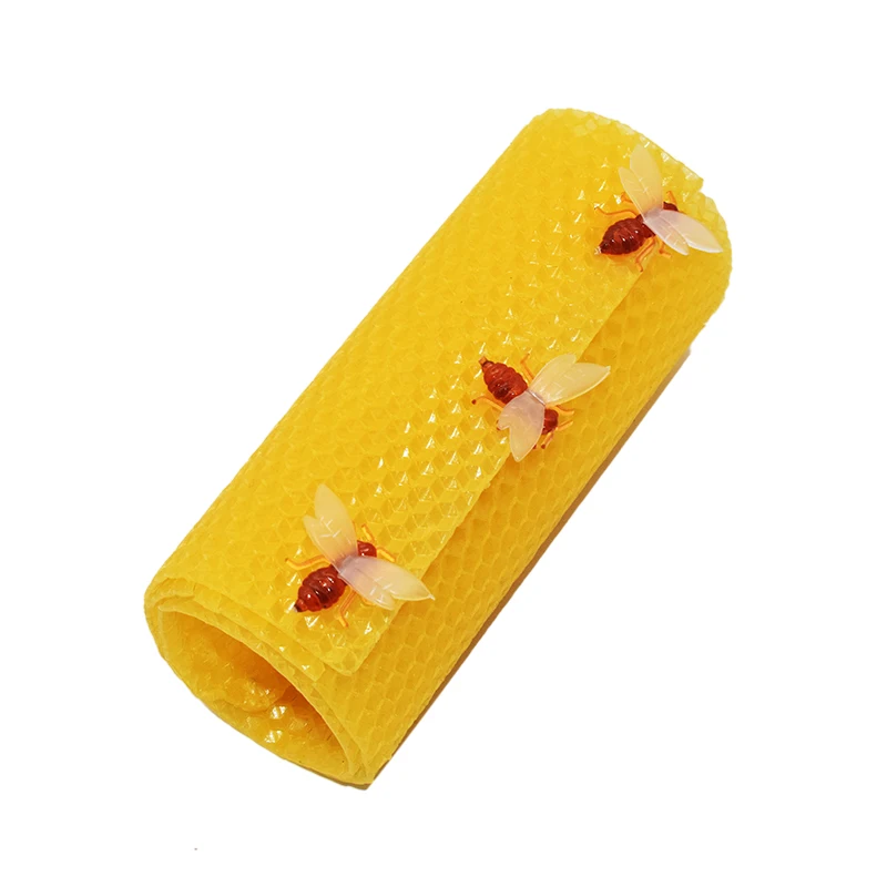 30PCS Beekeeping Honey Bee Stick Pin for Beeswax Candle Kit Bee Pin Plastic Bee with Pin Bee Push Pin Beehive Equipment