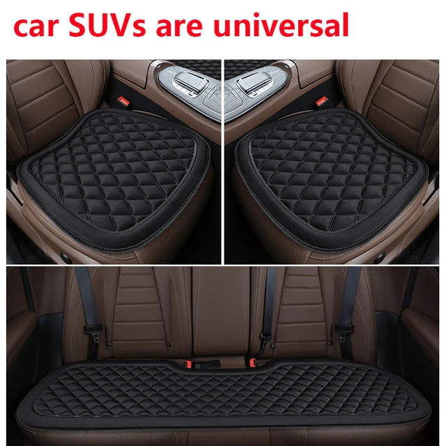 Karcle Car Seat Cover Front Rear Cartoon Non-Slip Cushion Seat Protector  Pad Mat Four Seasons Car Interior Accessories Universal - AliExpress