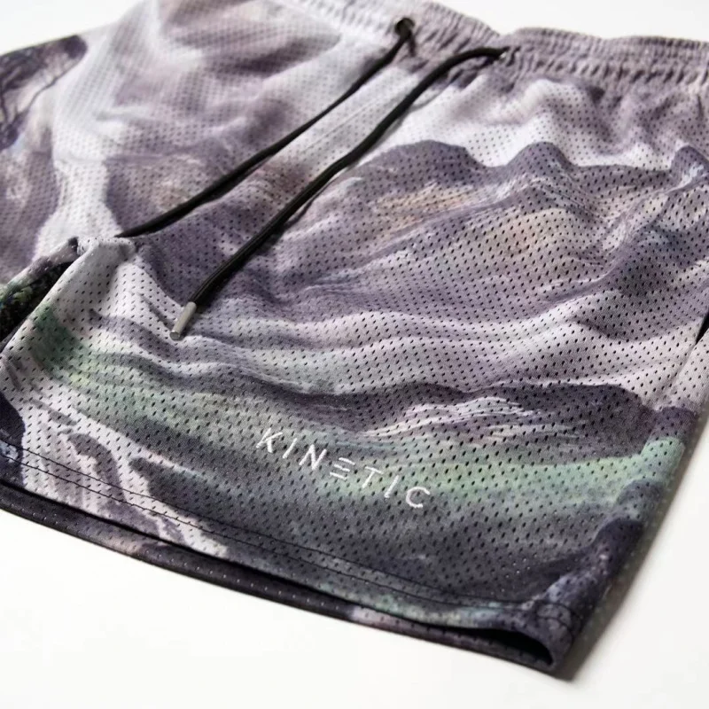 KINETIC Fashion Brand Summer New Casual Shorts Men's Fitness Running Basketball Four-Point Sports Shorts Quick-Dry Pants 5
