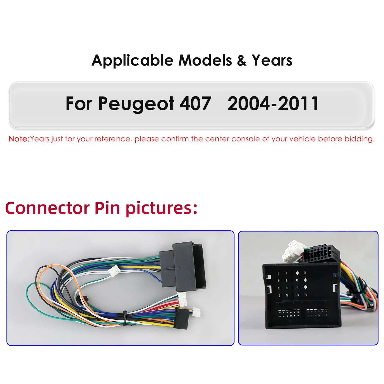 Radio para Auto Hizpo para Peugeot 407 SW 2004-2011, 407 Coupé, Multimedia, CarPlay, Android Auto, GPS, Bluetooth, WIFI, FM, RDS, Autoradio, Pantalla Inteligente de 9.7 Pulgadas Estilo Tesla, Pantalla QLED, Unidad Principal Automotriz, Navegación, 5G WIFI, DSP, ADAS, USB, DVR, SWC, BT 2