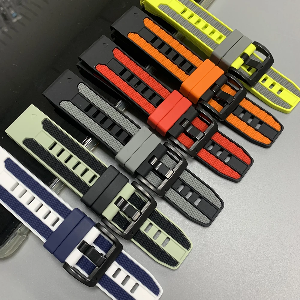 Silicone Quick Fit Sport Strap - 22mm/26mm Band