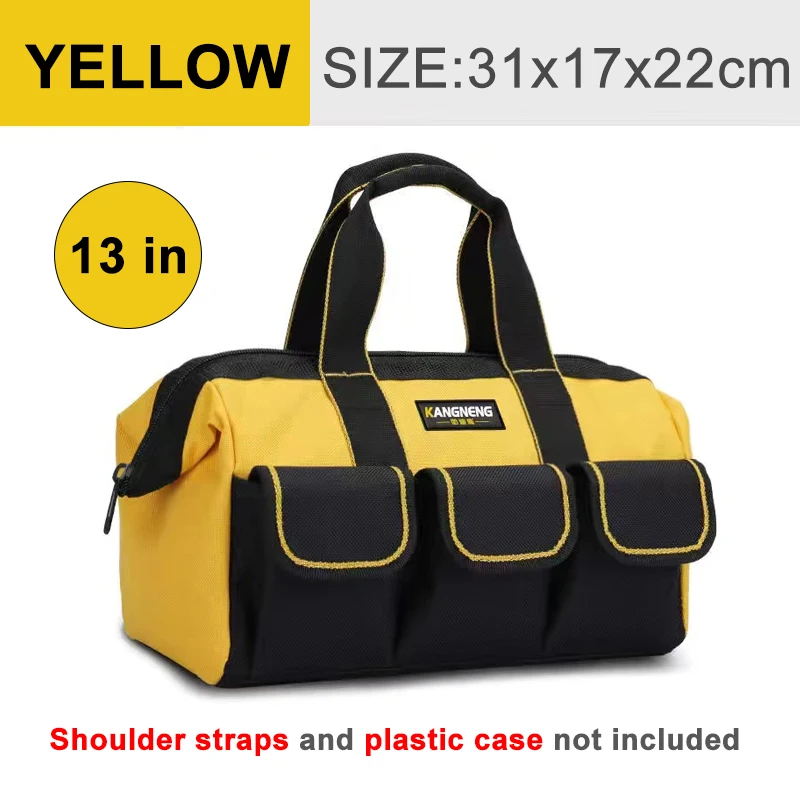 best tool chest Large Multi-Function Tool Bag Organizer Heavy Duty Tool Pouch Bag  Waterproof Anti-Fall Tool Tote Storage Bag with Multi Pockets electrician tool bag Tool Storage Items