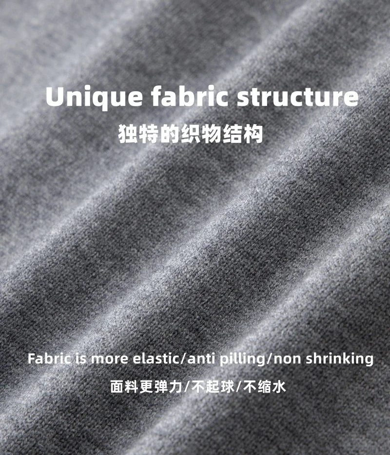 High end brand knitted cardigan men's spring and autumn new classic stripe trend Korean casual side slit V-neck sweater coat