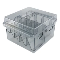 Grid Base Storage Box For 8Pcs Hair Clipper Trimmer Limit Comb Guide Comb Barber Tool For Wahl Guide Combs 1