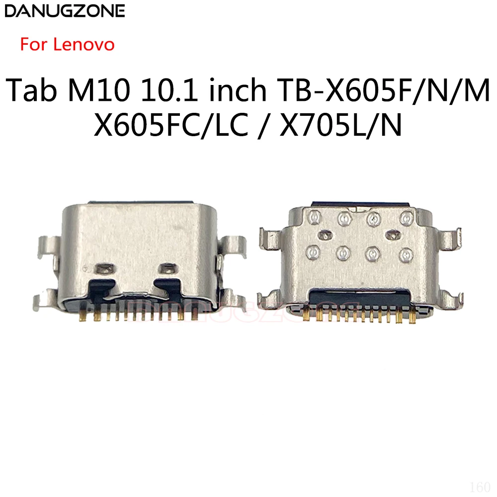USB-C Ladeanschluss Ersatz TB-X606F Int'x Ladebuchse Für Lenovo TAB M10 FHD Plus TB-X606F/X - Original USB-C Dock Connector Reparatur Ladebuchse USB-C