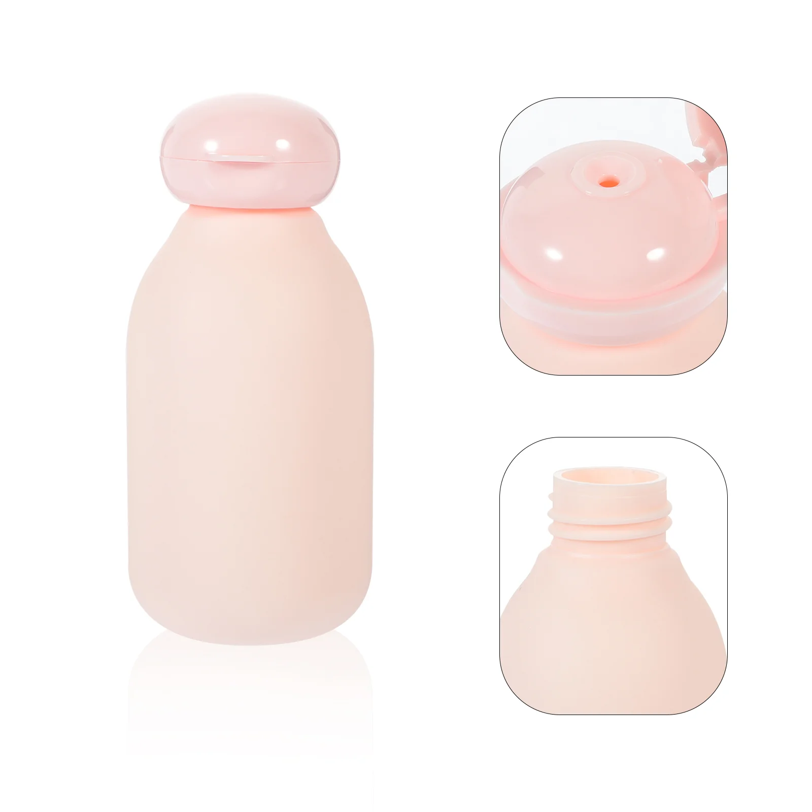 

3pcs Travel Size Bottles Refillable Toiletries Bottles Empty Shampoo Lotion Bottles(100ml)