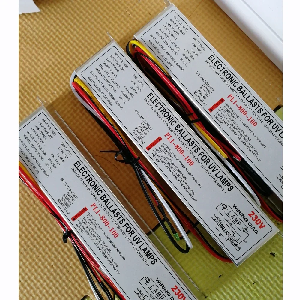 PL1-800-100W 230V 살균 램프 전자식 안정기 UV 램프용 안정기 TUV36T5HO TUV55WHO TUV75WHO TUV95WHOPL-L