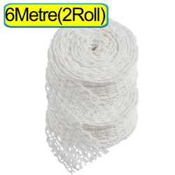High - Quality Elastic Polyester Meat Netting for Culinary Use - Butcher Twine Cooking String for Tying Meat and Poultry (6Metre(2Roll))