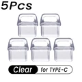 5PCS Clear A