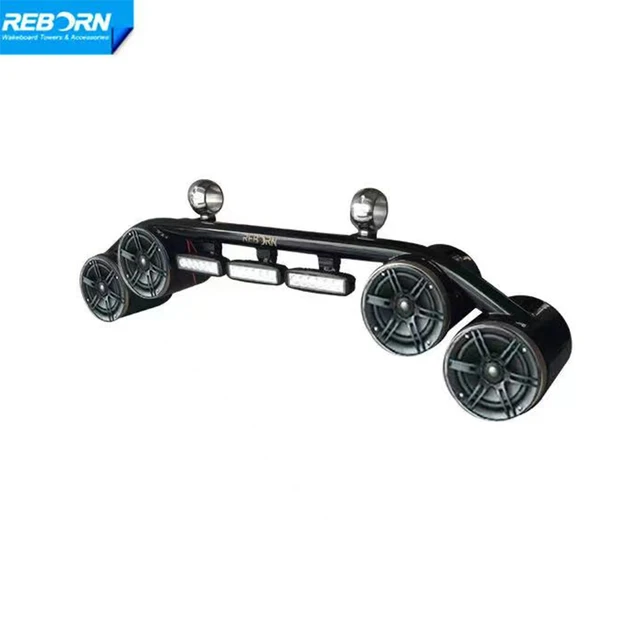 Reborn Wakeboard Tower 4 Speaker and 3 