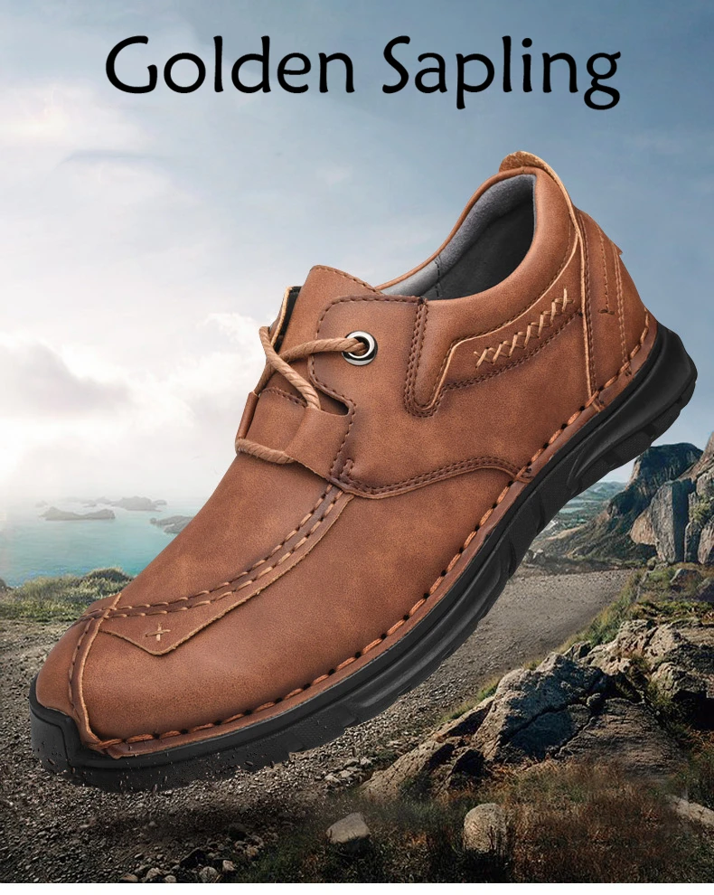 Mens Casual Sneakers Platform Flats Loafers Breathable Comfortable