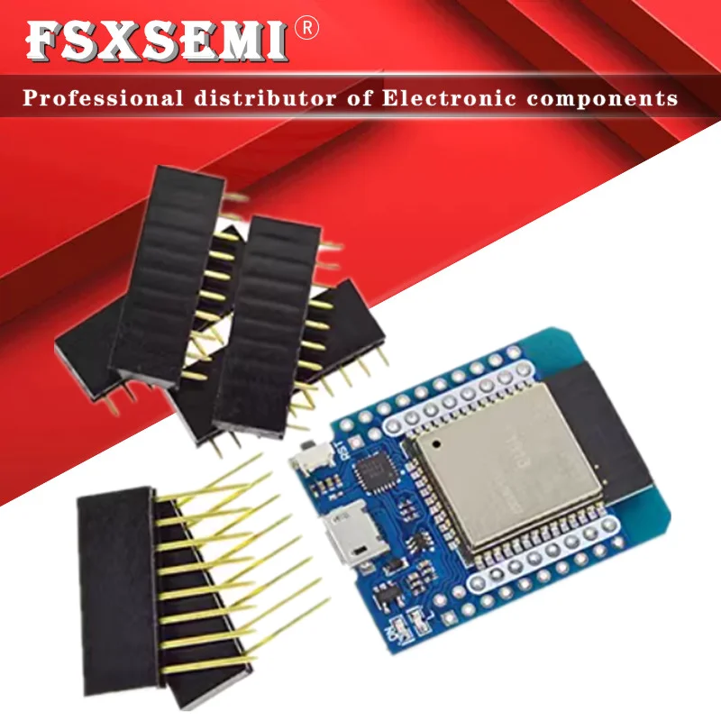 

MINI KIT ESP32 Module development board wireless WiFi Bluetooth 2-in-1 dual-core CPU ESP32 CP2104