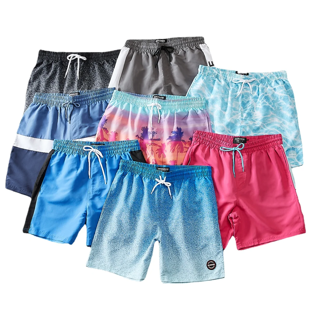 Mens Swim Trunks Fishing Shorts Men Outdoor Sports Shorts Quick Dry Breathable with Mesh Lining Funny Swimwear Bathing Suits