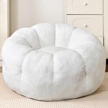 3 ft Faux Fur Bean Bag Chair 1