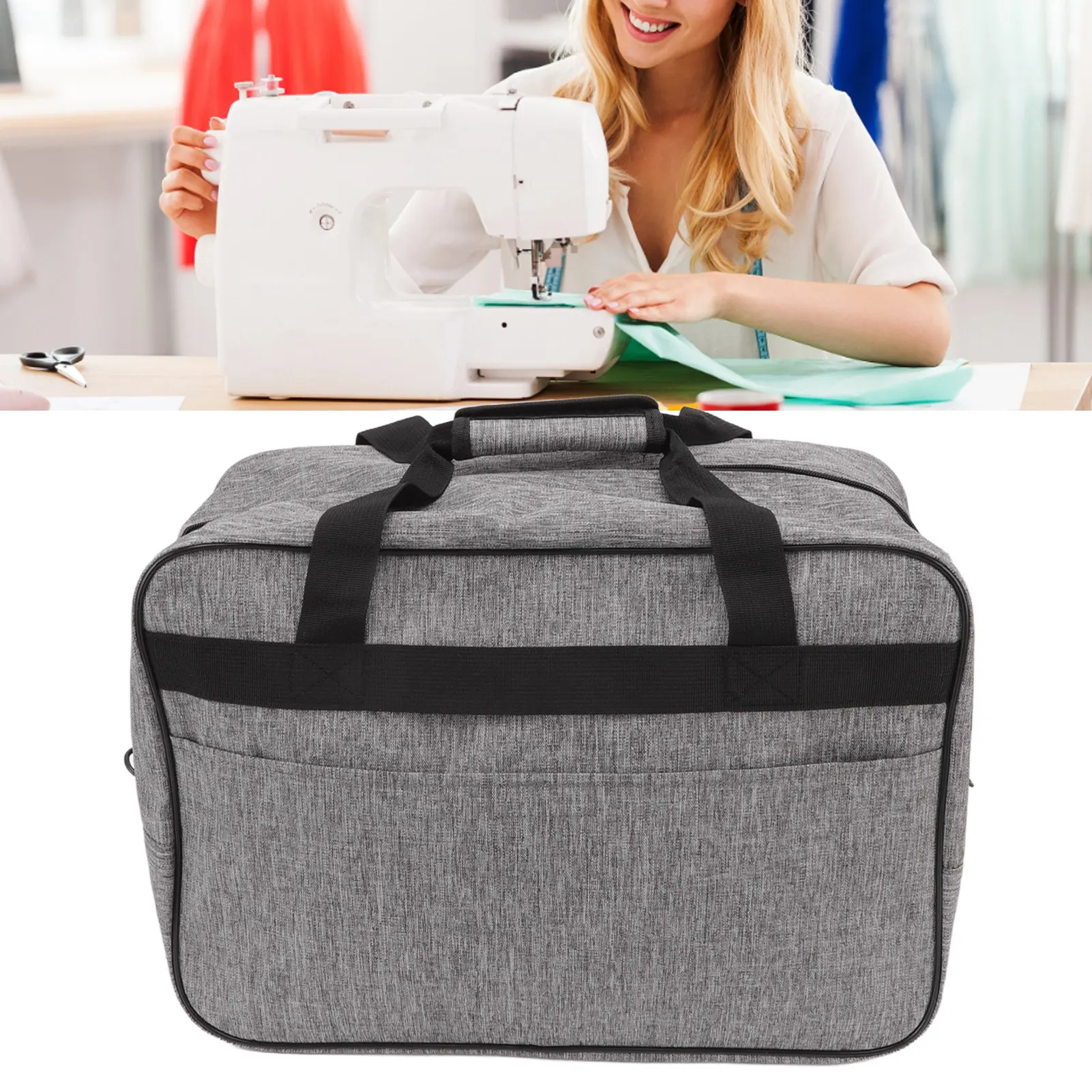 Sewing Machine Bag Sewing Machine Storage Bag Portable Tote Carrying Handbag