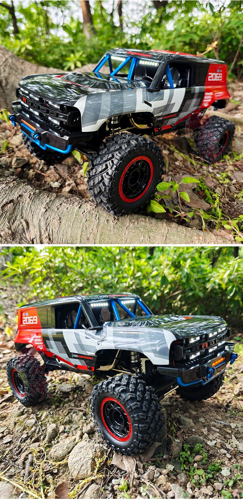 H12P ready-to-play RC crawler set