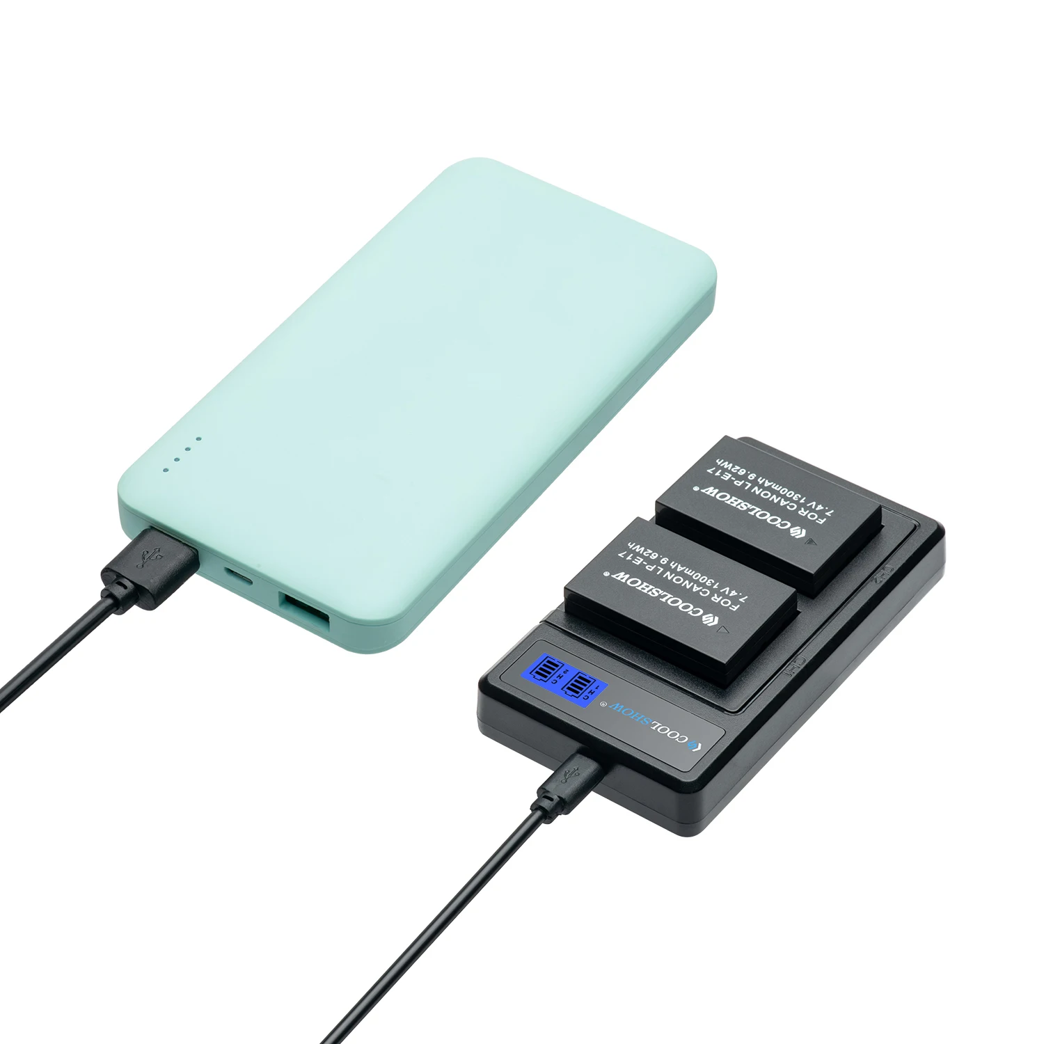 Canon Câmera Baterias Carregador Lp-e17 Bateria para Rebel T6i T7i T6s Beijo X8i Eos 77d 750d 760d 200d 800d 8000d lp E17 1300mah - Image 2