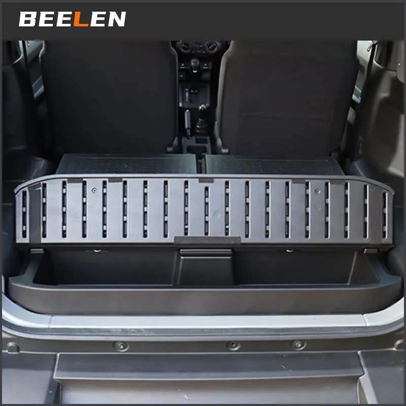 Trunk tool storage box For Suzuki Jimny JB64 Sierra JB74W With Rear Storage Box Trunk Toolbox Car Accessories car trunk organizer,trunk organizer,car interior organizer