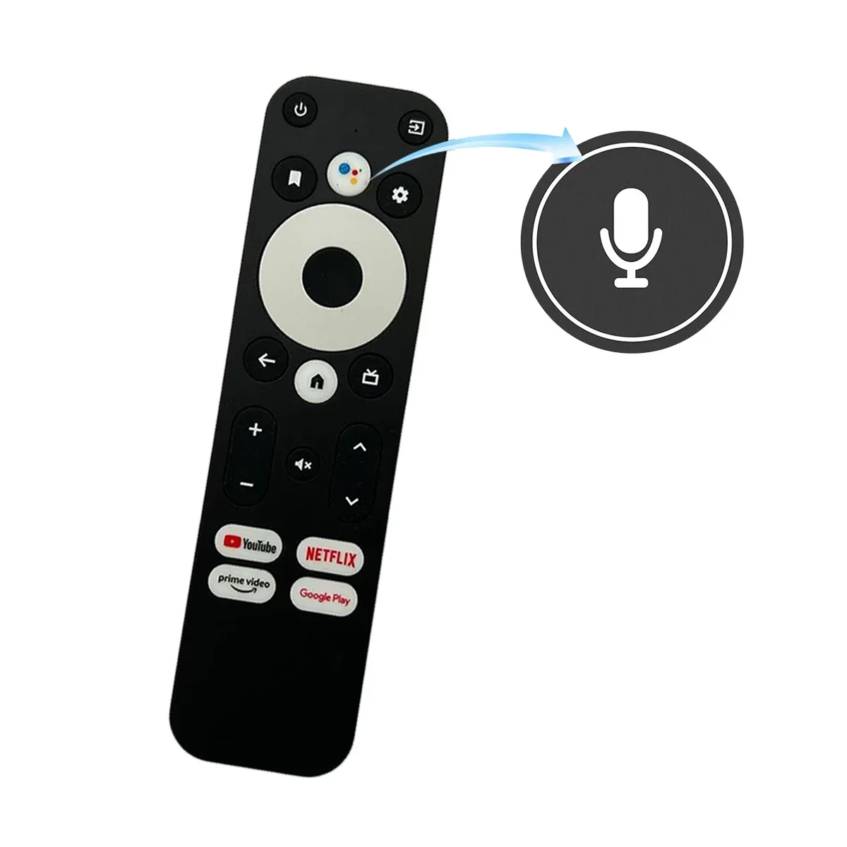 

Replace Remote For MECOOL KM2 KM2 Plus KD2 KD3 KD5 KP1 With Google Voice Control YouTube Prime Video Netflixs Google Play