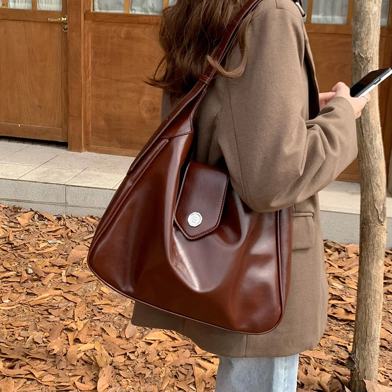 YUSIC Women's Shoulder Bag Fashion Ladies Handbag Large Capacity Messenger Bag Simple Solid Color A YUSIC Women's Shoulder Bag Fashion Ladies Handbag Large Capacity Messenger Bag Simple Solid Color A