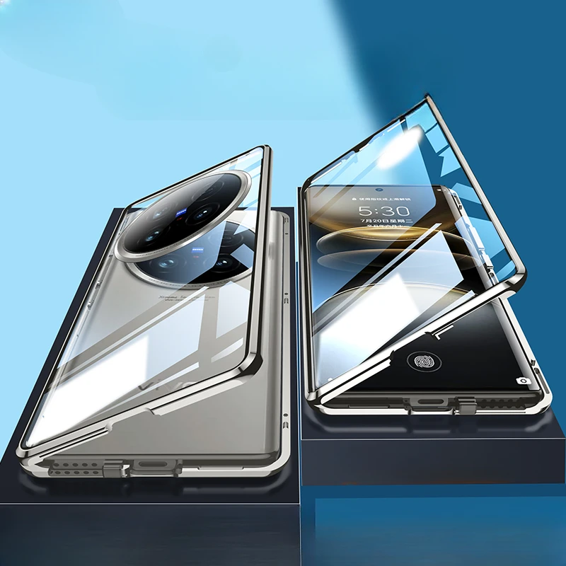 

Прозрачный Магнитный защитный чехол для Vivo X100s Pro X100
