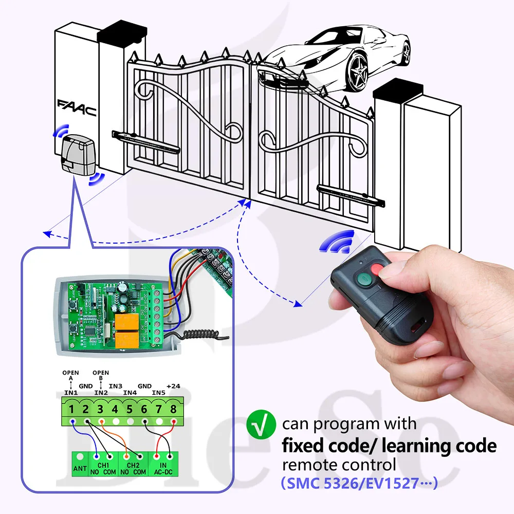 trabalhando com codigo de rolamento controle remoto 03