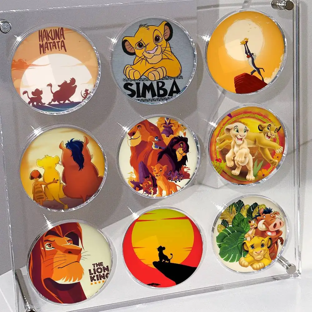 Lion King Inspired Cool Badge and Lapel Pin Set - Unique Brooch and Backpack Decorations