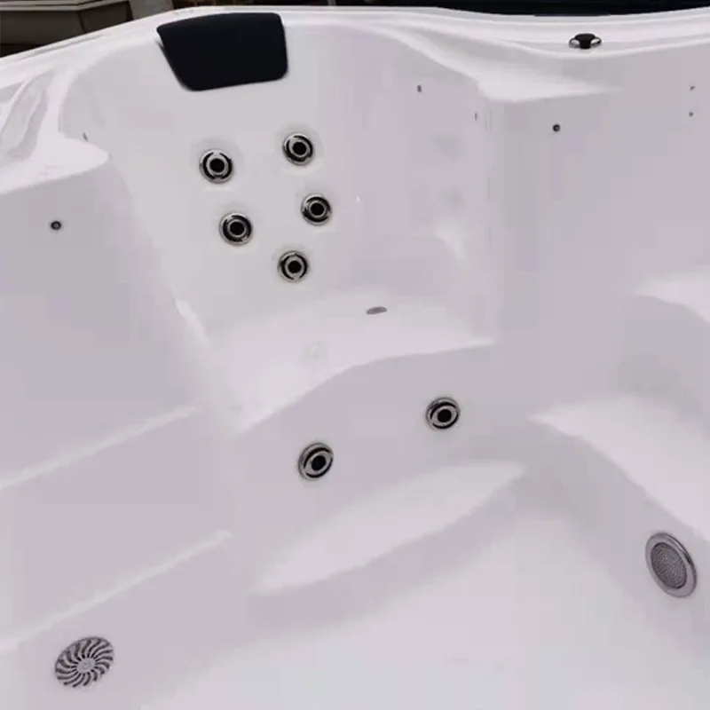 Description Picture 2 of item4800mm Swimming Pool Drop-In Whirlpool Bathtub Acrylic Hydromassage Embedded Outdoor Surfing SPA NS2011