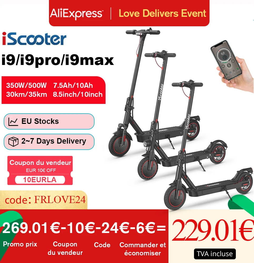 Scooter Adulte Electrique pas cher - Meilleures ofes sur le neuf et l