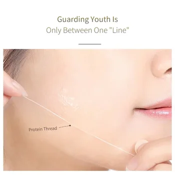 Soluble Face Lifting Threads Collagen Facial Essence Protein Peptide Gold Silk Wire Face Serum for Anti-Aging Firming Skin 3