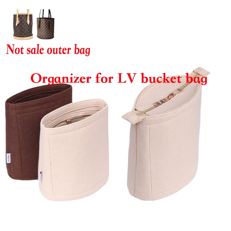 Bag Insert Organizer for LV Bucket GM Monogram Designer Bag,Round