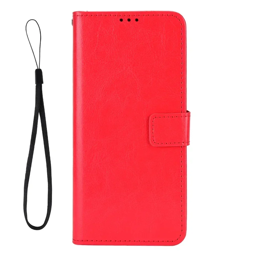 Retro Leather Wallet Case - Luxury Flip Cover