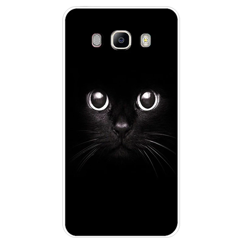 FOR Samsung Galaxy J7 2016 phone back Case J710 J710F Cover FOR Samsung J7 2016 Cases shell silicon back cover flower fruit rose - Image 3