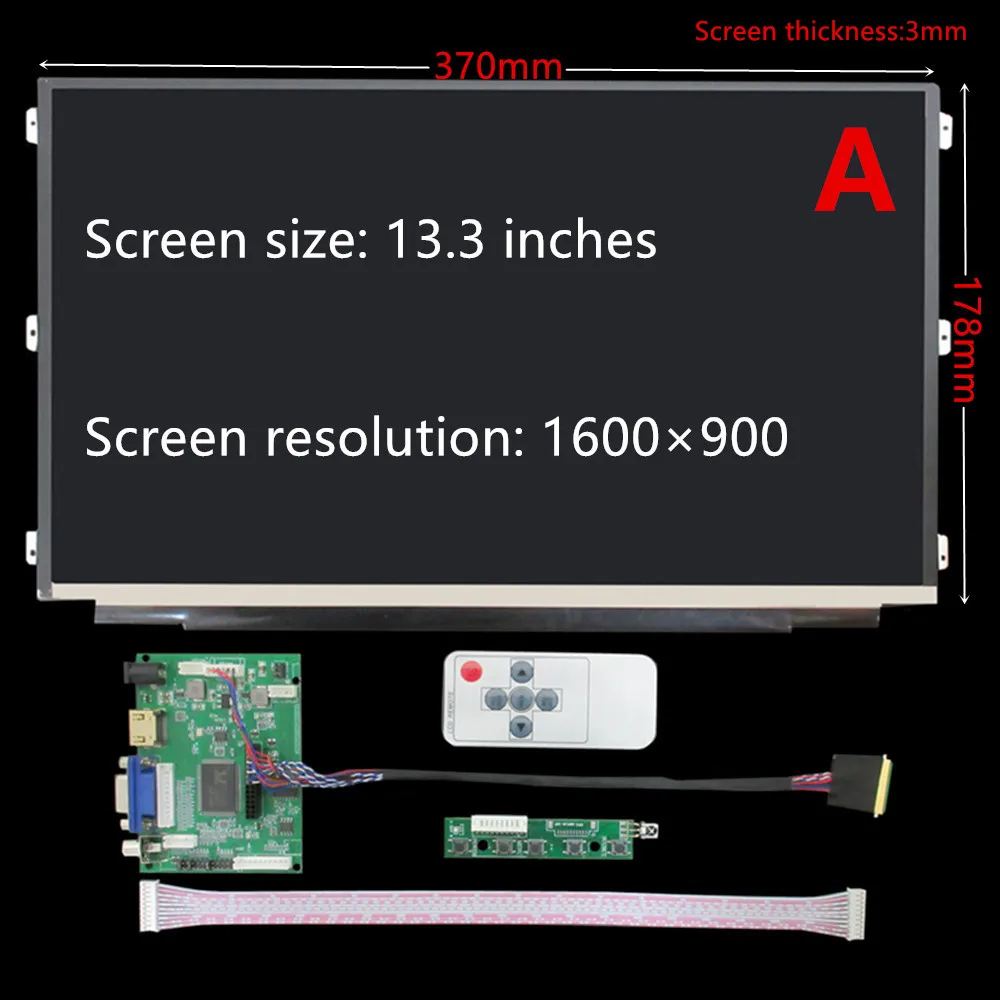 13.3/14/15.6 ġ 1600*900 LCD ȭ ÷   ̹ , ǻ  ȭ,   PC